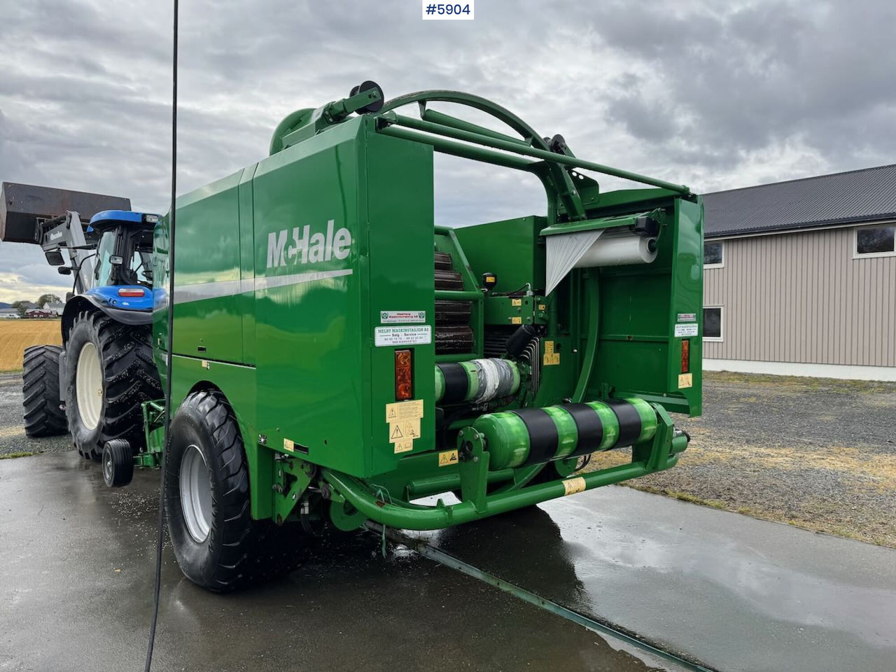 2006 McHale Fusion Kombipresse - Matériel de fenaison: photos 5 2006 McHale Fusion Kombipresse - Matériel de fenaison: photos 5