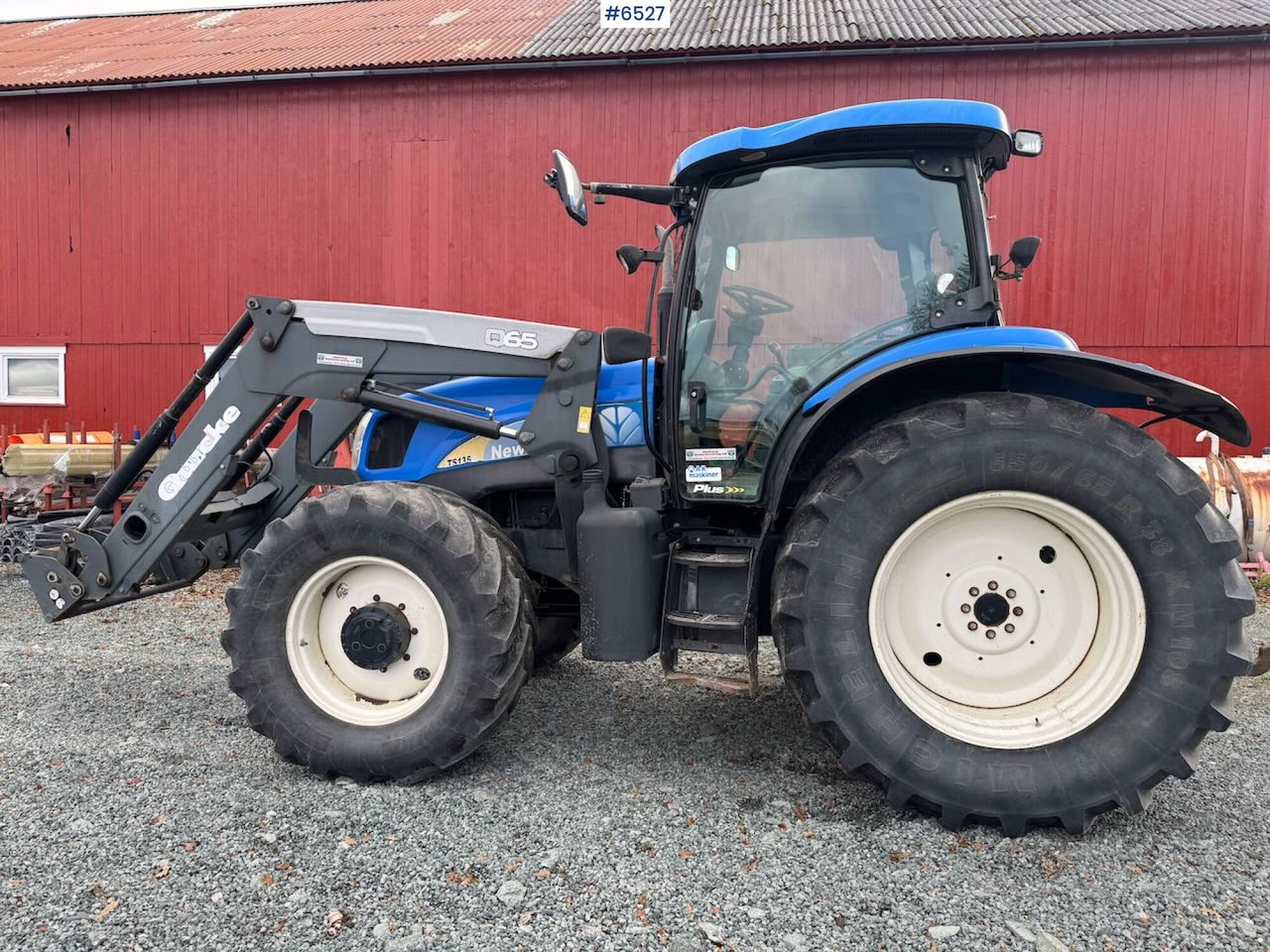 2007 NEW HOLLAND TS135A Plus w/ Quicke front loader - Tracteur agricole: photos 2 2007 NEW HOLLAND TS135A Plus w/ Quicke front loader - Tracteur agricole: photos 2