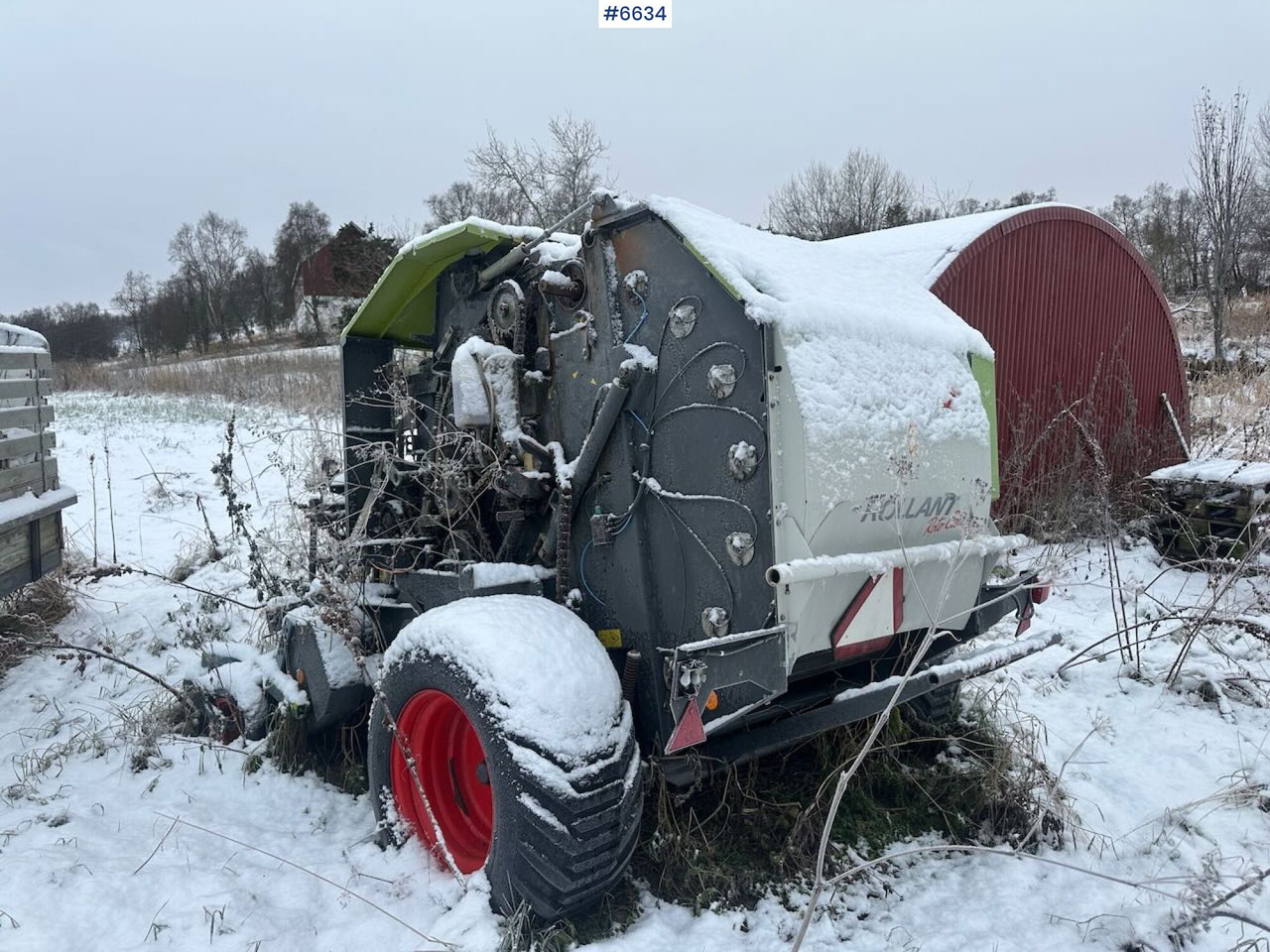 2008 Claas Rollant 354 round baler. w/Low usage. REP.OBJECT. - Matériel de fenaison: photos 4 2008 Claas Rollant 354 round baler. w/Low usage. REP.OBJECT. - Matériel de fenaison: photos 4