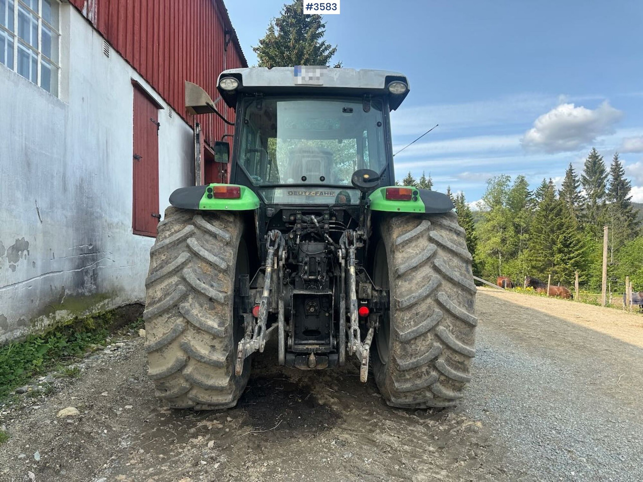 2008 Deutz-Fahr Agrofarm 100 traktor w/ Trima Front loader. See hours! - Tracteur agricole: photos 4 2008 Deutz-Fahr Agrofarm 100 traktor w/ Trima Front loader. See hours! - Tracteur agricole: photos 4