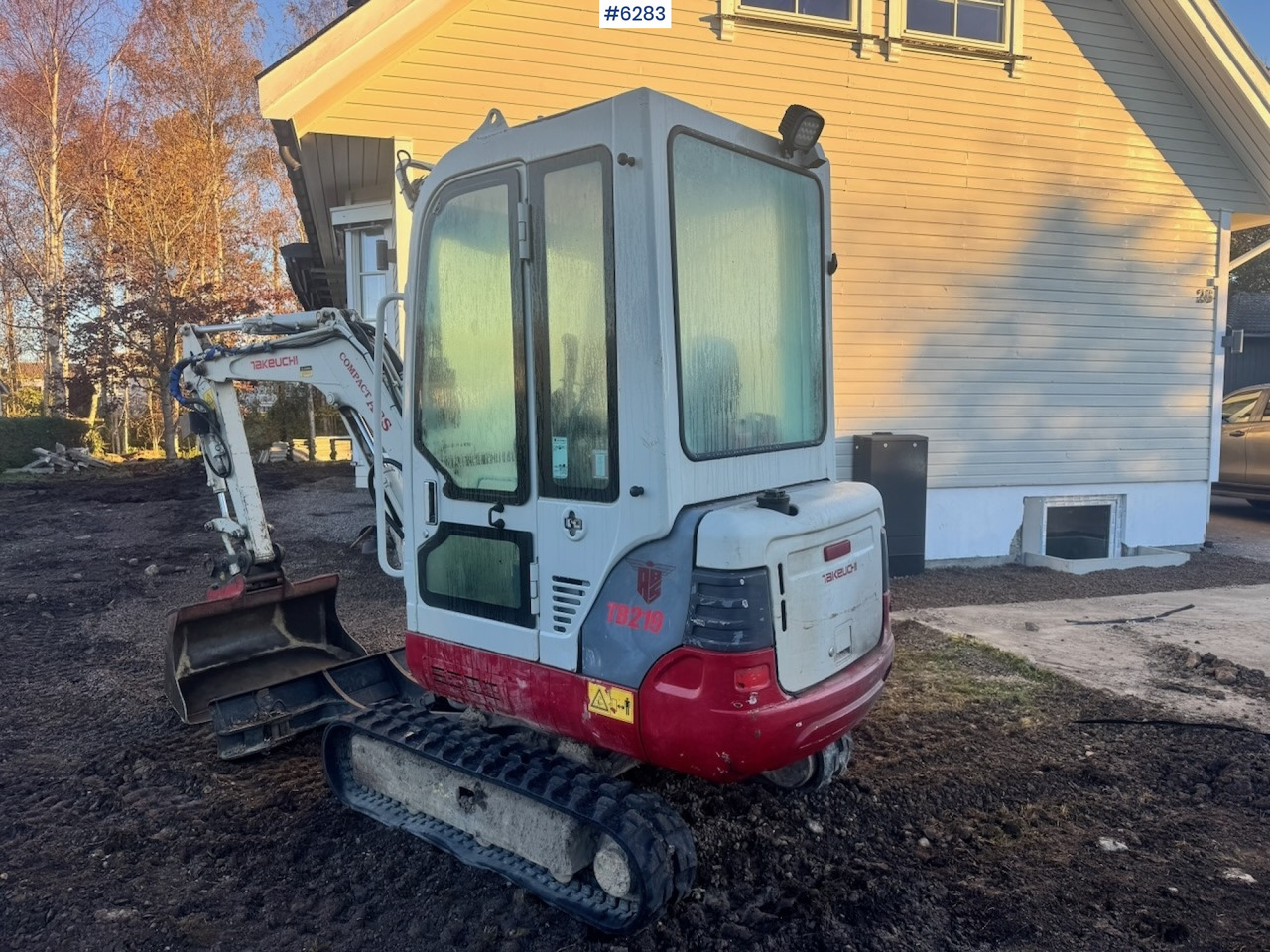 2010 Takeuchi TB219 Mini Excavator with Rototilt and 2 buckets. - Pelle: photos 4 2010 Takeuchi TB219 Mini Excavator with Rototilt and 2 buckets. - Pelle: photos 4