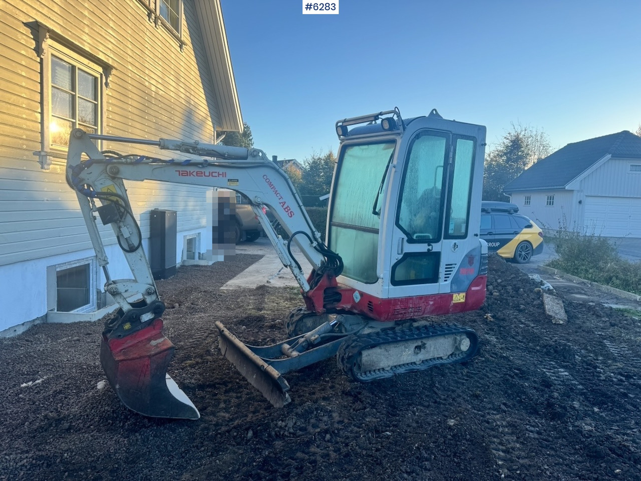 2010 Takeuchi TB219 Mini Excavator with Rototilt and 2 buckets. - Pelle: photos 2 2010 Takeuchi TB219 Mini Excavator with Rototilt and 2 buckets. - Pelle: photos 2