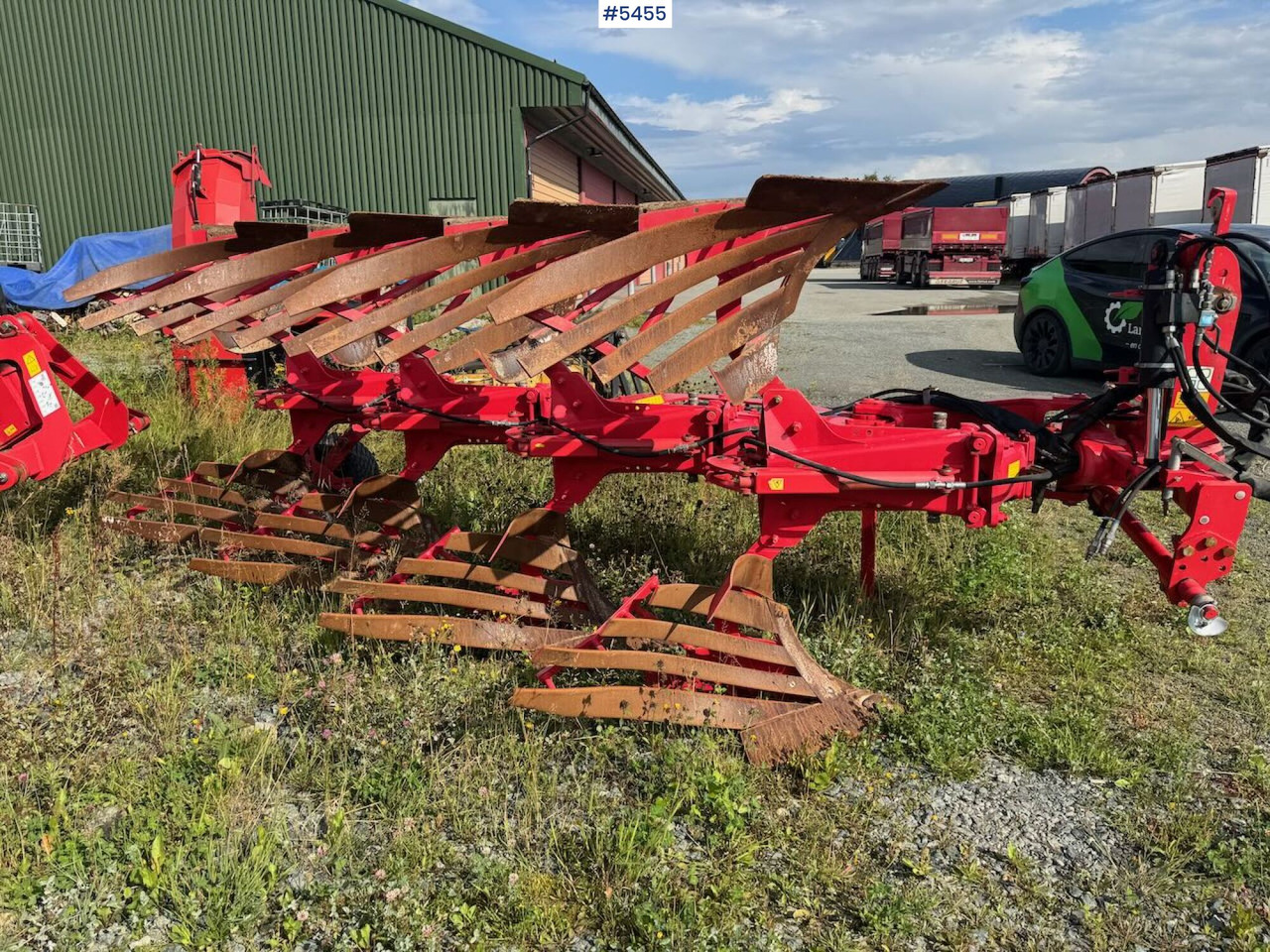 Outils du sol 2012 Pöttinger Servo 35 4 furrow reversible plough: photos 10