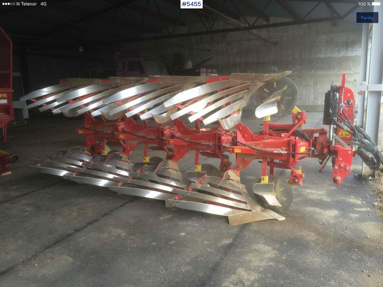 2012 Pöttinger Servo 35 4 furrow reversible plough - Outils du sol: photos 5 2012 Pöttinger Servo 35 4 furrow reversible plough - Outils du sol: photos 5