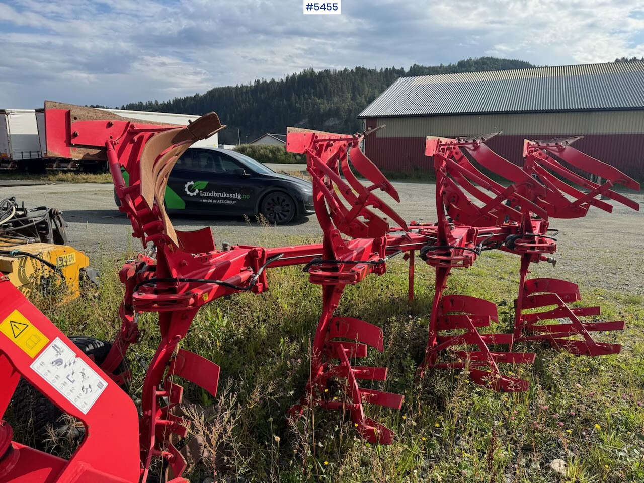 Outils du sol 2012 Pöttinger Servo 35 4 furrow reversible plough: photos 12