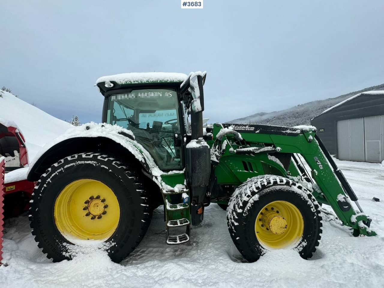 2016 John Deere 6175R 4x4 w/ front loader - Tracteur agricole: photos 2 2016 John Deere 6175R 4x4 w/ front loader - Tracteur agricole: photos 2