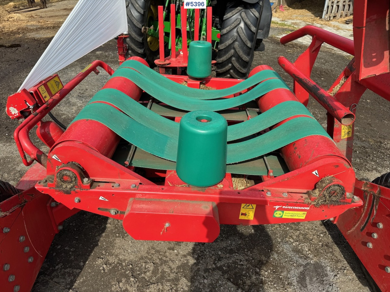 Matériel de fenaison 2016 Kverneland 7740 J round bale wrapper: photos 17