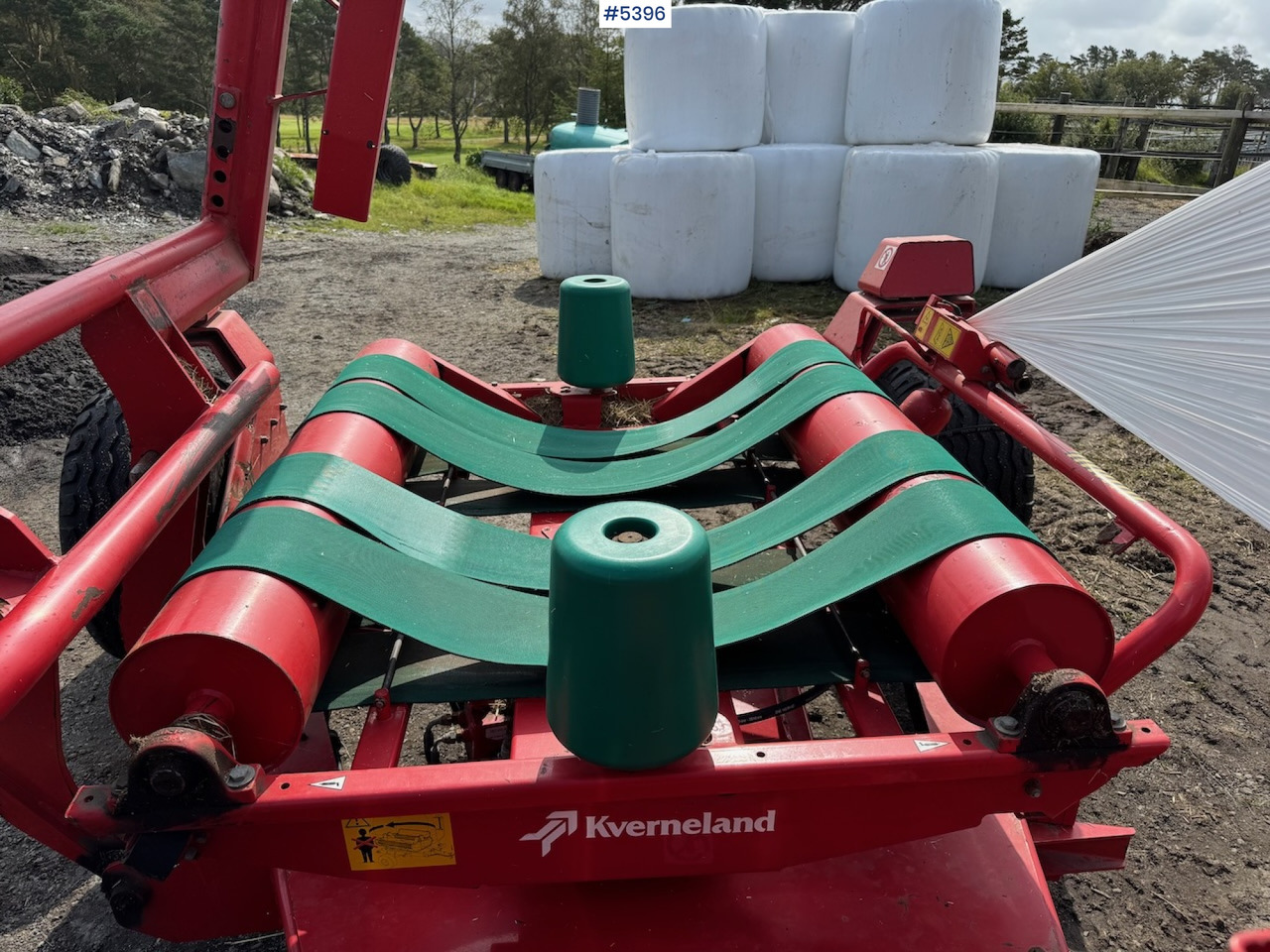 Matériel de fenaison 2016 Kverneland 7740 J round bale wrapper: photos 16
