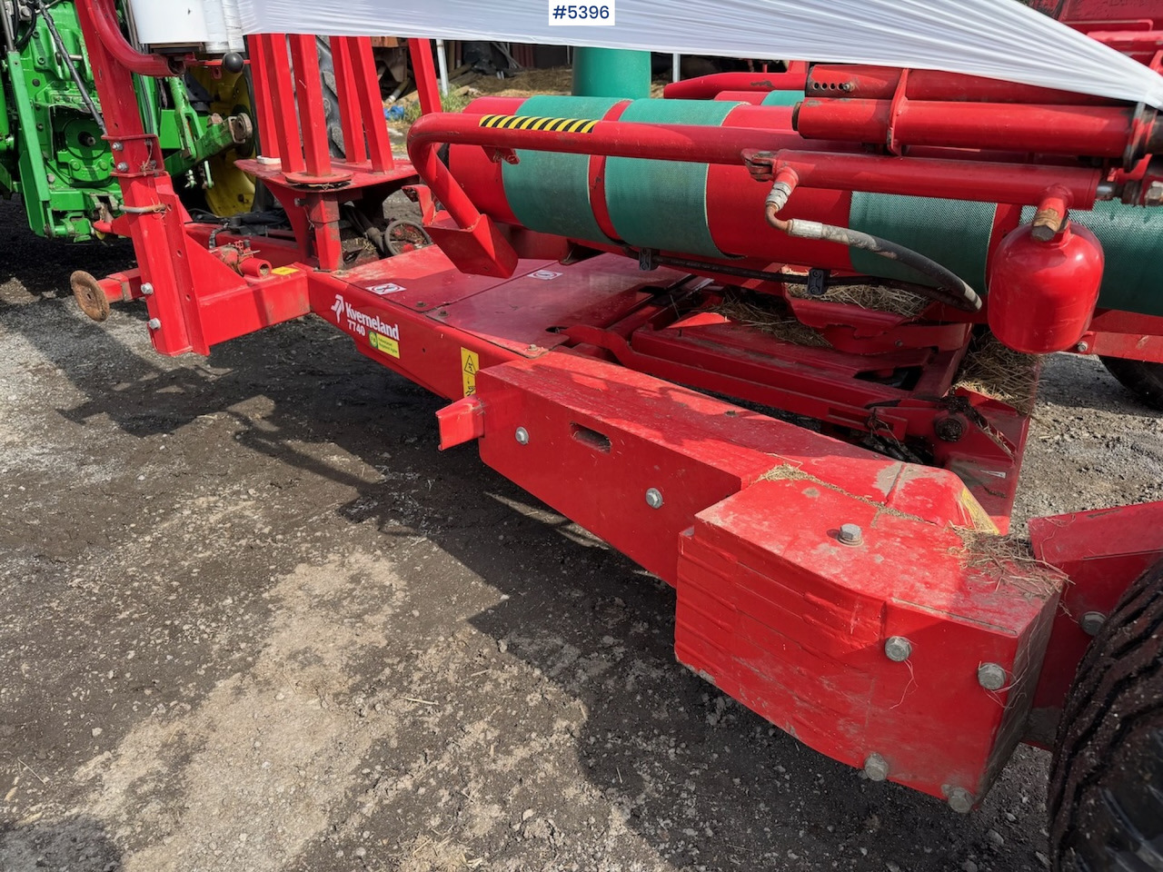 Matériel de fenaison 2016 Kverneland 7740 J round bale wrapper: photos 14