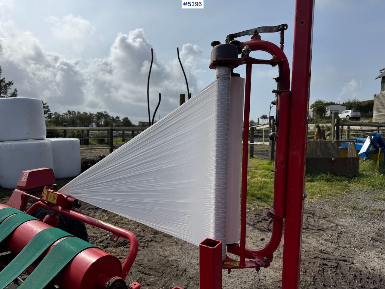 Matériel de fenaison 2016 Kverneland 7740 J round bale wrapper: photos 12