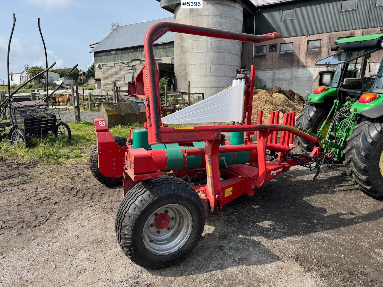 Matériel de fenaison 2016 Kverneland 7740 J round bale wrapper: photos 6