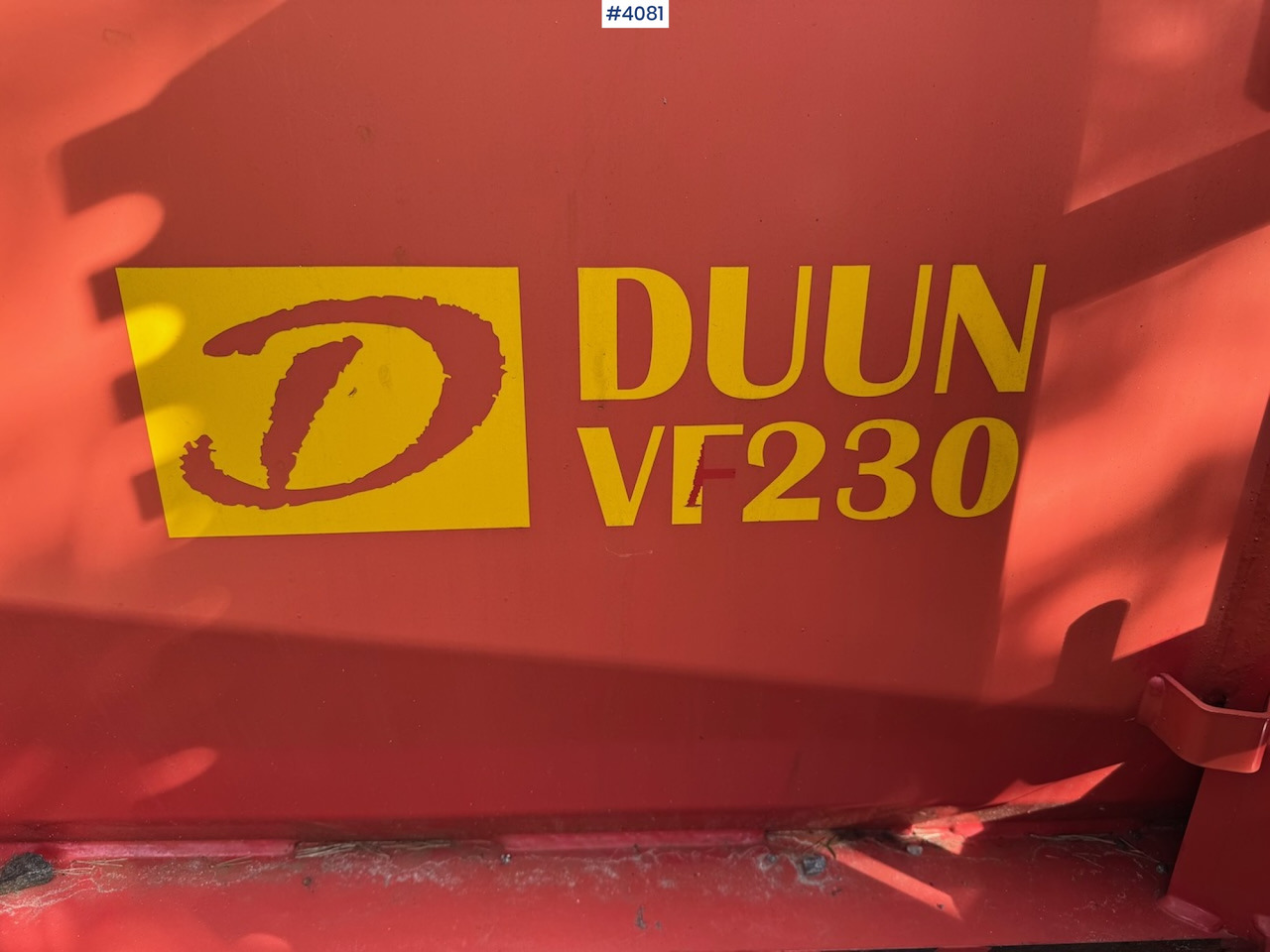 Souffleuse à neige 2017 Duun VF 230: photos 10 Souffleuse à neige 2017 Duun VF 230: photos 10