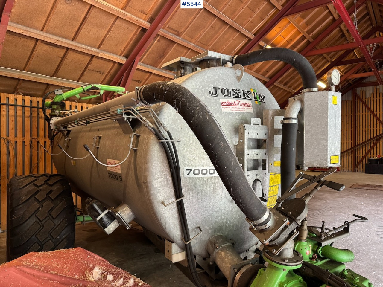 2017 Joskin 7000 S - Tonne à lisier: photos 3 2017 Joskin 7000 S - Tonne à lisier: photos 3