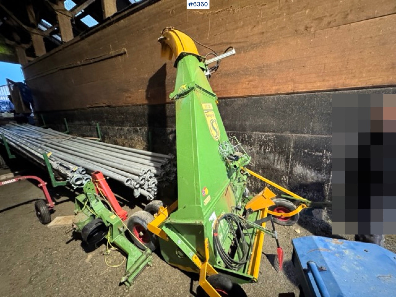 2017 Serigstad FS134 with support trailer - Matériel de fenaison: photos 2 2017 Serigstad FS134 with support trailer - Matériel de fenaison: photos 2