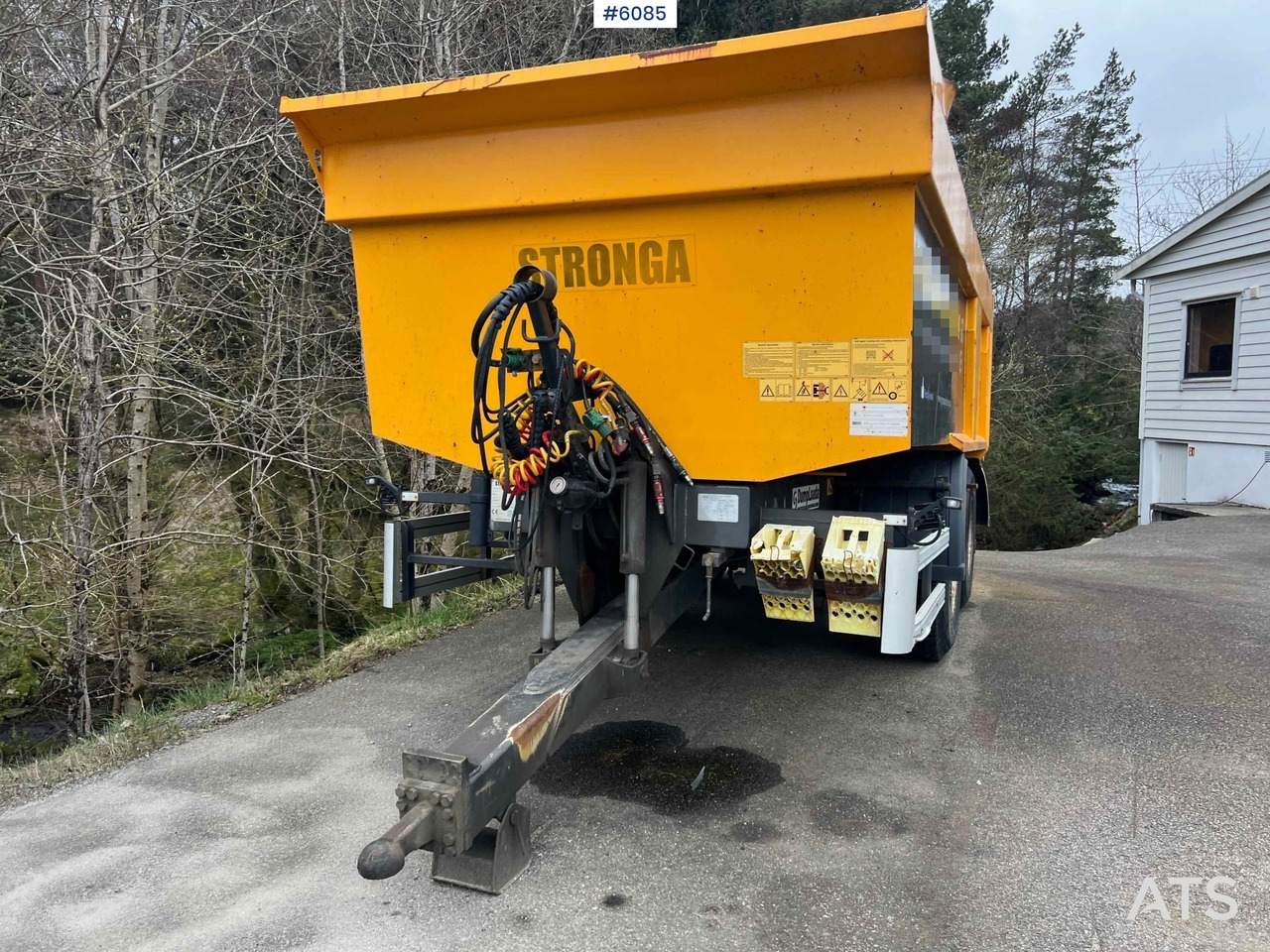 2019 2 axle Stronga DL1200 Dumper trailer - Benne agricole: photos 5 2019 2 axle Stronga DL1200 Dumper trailer - Benne agricole: photos 5