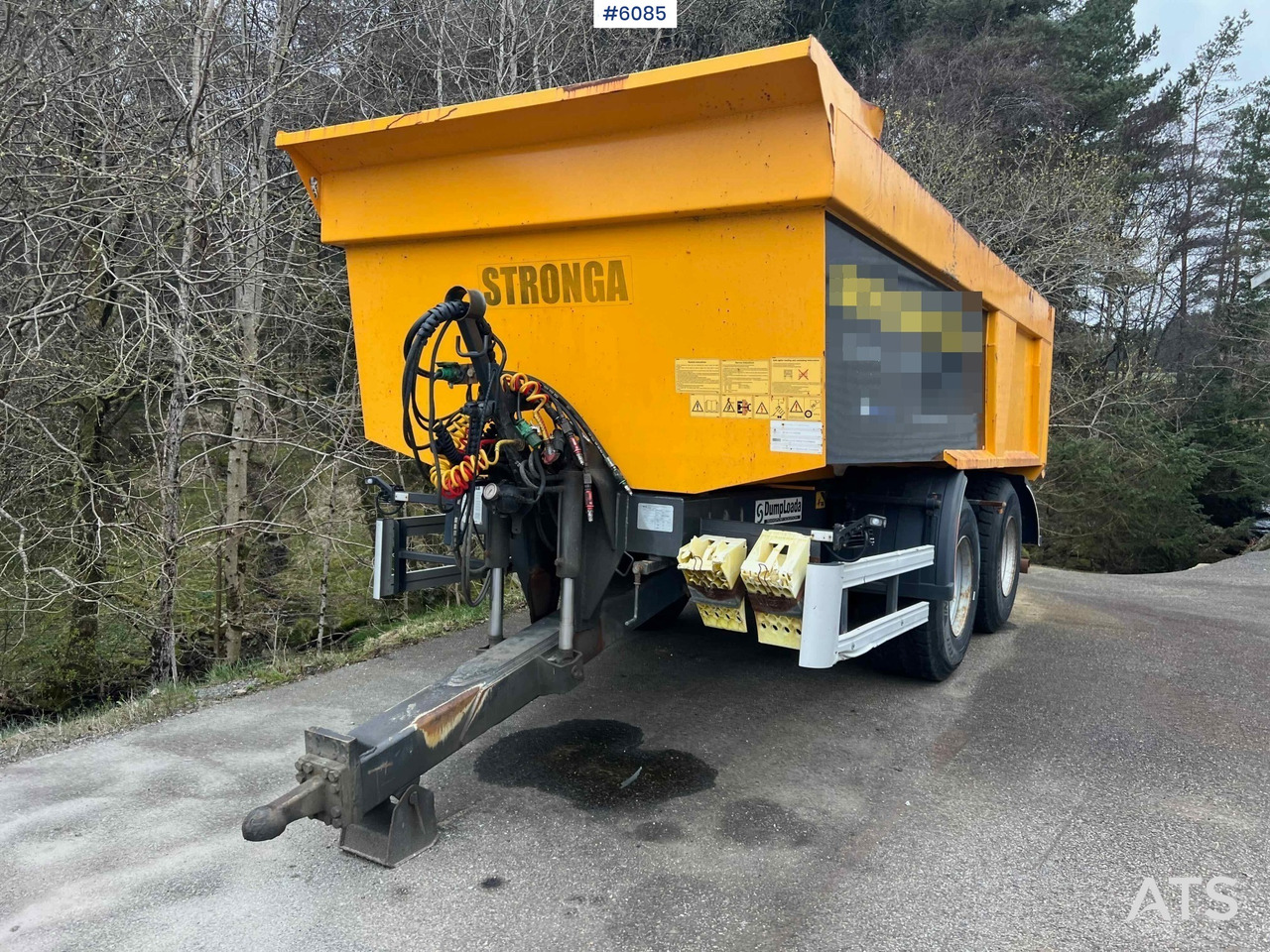 2019 2 axle Stronga DL1200 Dumper trailer - Benne agricole: photos 4 2019 2 axle Stronga DL1200 Dumper trailer - Benne agricole: photos 4