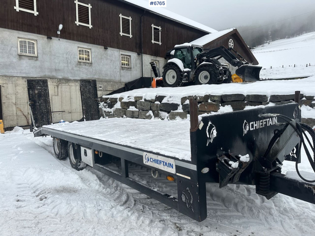 Remorque agricole 2019 Chieftain 2 axle machine trolley w/ light chains.: photos 7 Remorque agricole 2019 Chieftain 2 axle machine trolley w/ light chains.: photos 7