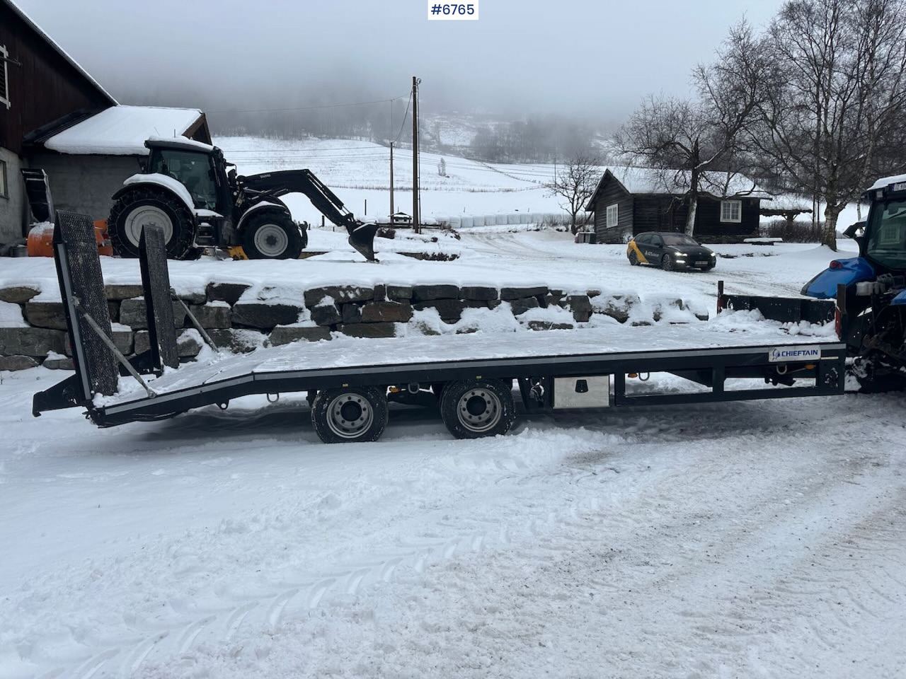 Remorque agricole 2019 Chieftain 2 axle machine trolley w/ light chains.: photos 6 Remorque agricole 2019 Chieftain 2 axle machine trolley w/ light chains.: photos 6