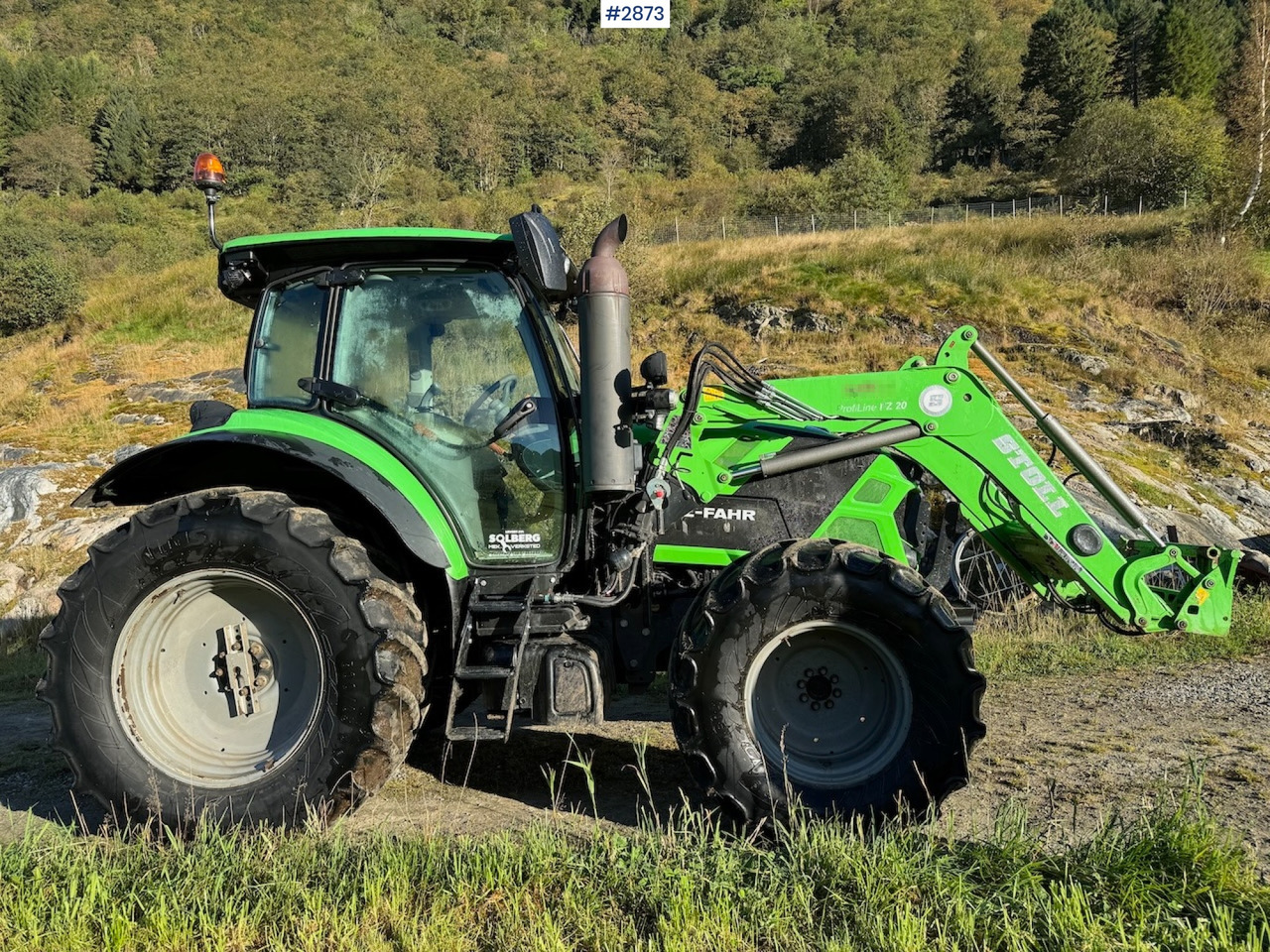 2019 Deutz-Fahr 6120 TV w/front loader and twin wheels - Tracteur agricole: photos 4 2019 Deutz-Fahr 6120 TV w/front loader and twin wheels - Tracteur agricole: photos 4