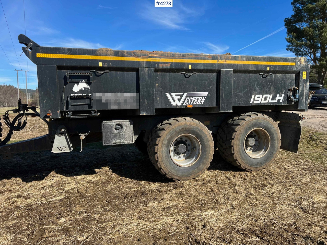 2020 Richard Western wf19DLH 2 axle dump trailer for tractor - Benne agricole: photos 3 2020 Richard Western wf19DLH 2 axle dump trailer for tractor - Benne agricole: photos 3