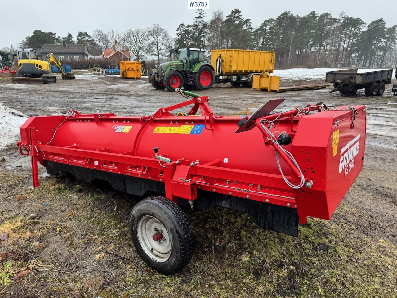 2022 Grimme KS3600 Rice crusher. - Broyeur de fanes: photos 2 2022 Grimme KS3600 Rice crusher. - Broyeur de fanes: photos 2