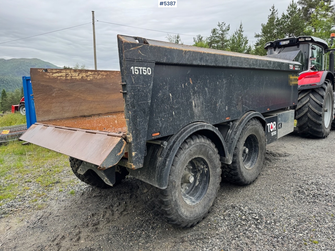 2023 TOR T15T50 Dump trailer. en leasing occasion 2023 TOR T15T50 Dump trailer.: photos 9