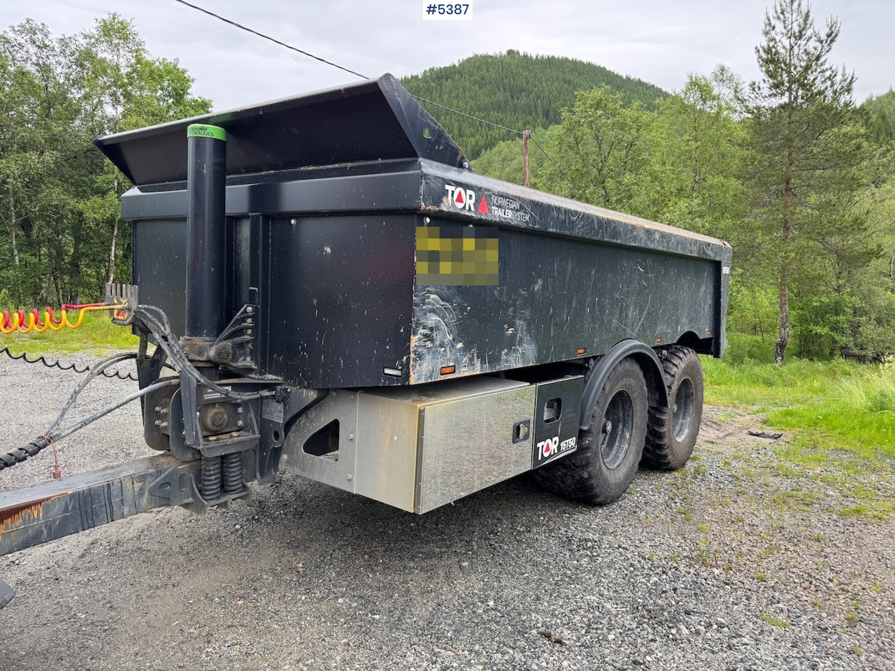 2023 TOR T15T50 Dump trailer. - Benne agricole: photos 1 2023 TOR T15T50 Dump trailer. - Benne agricole: photos 1