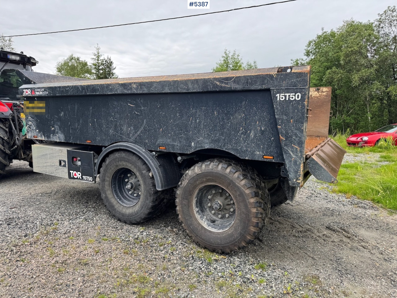 2023 TOR T15T50 Dump trailer. en leasing occasion 2023 TOR T15T50 Dump trailer.: photos 6
