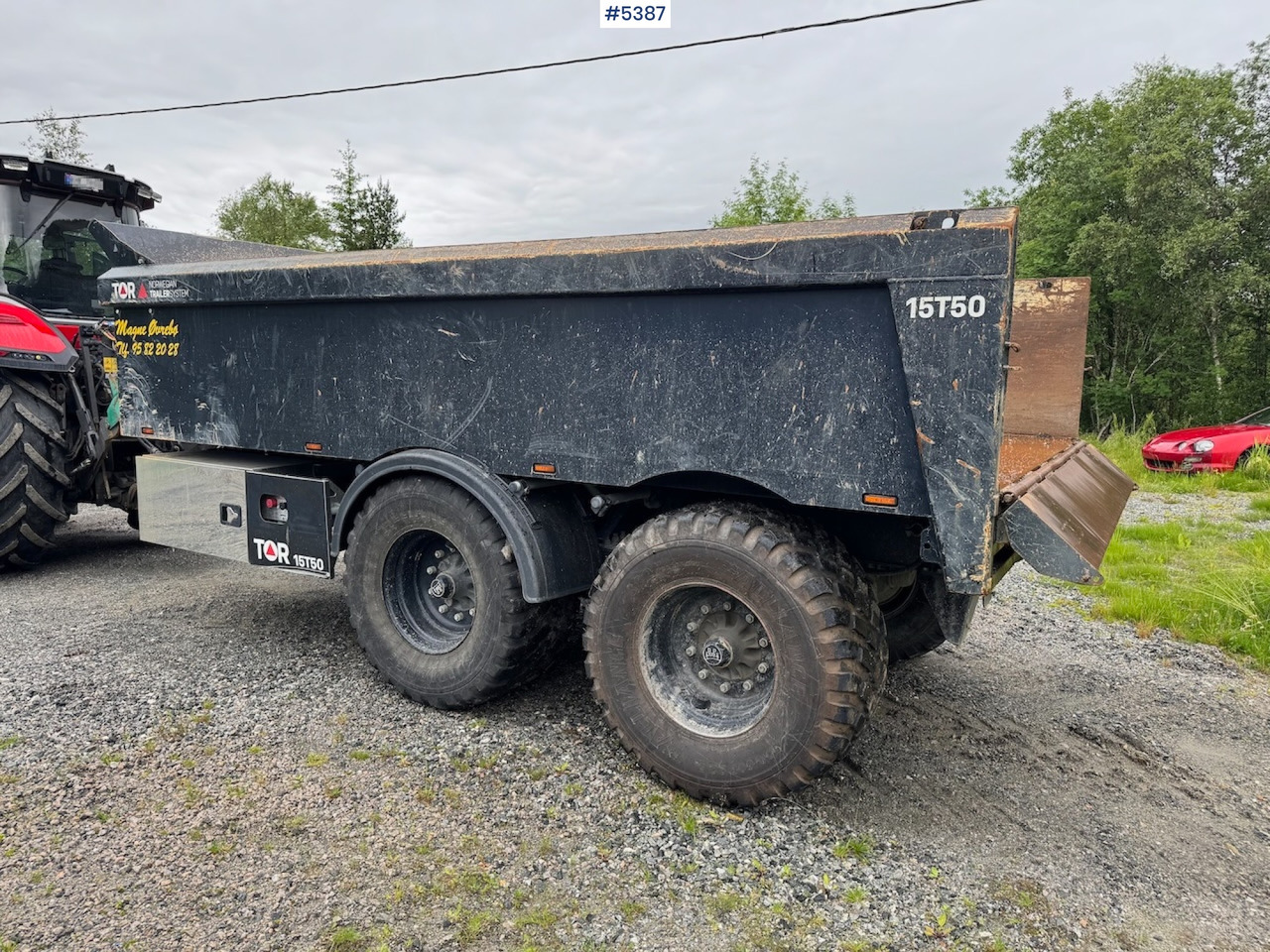 2023 TOR T15T50 Dump trailer. en leasing occasion 2023 TOR T15T50 Dump trailer.: photos 7