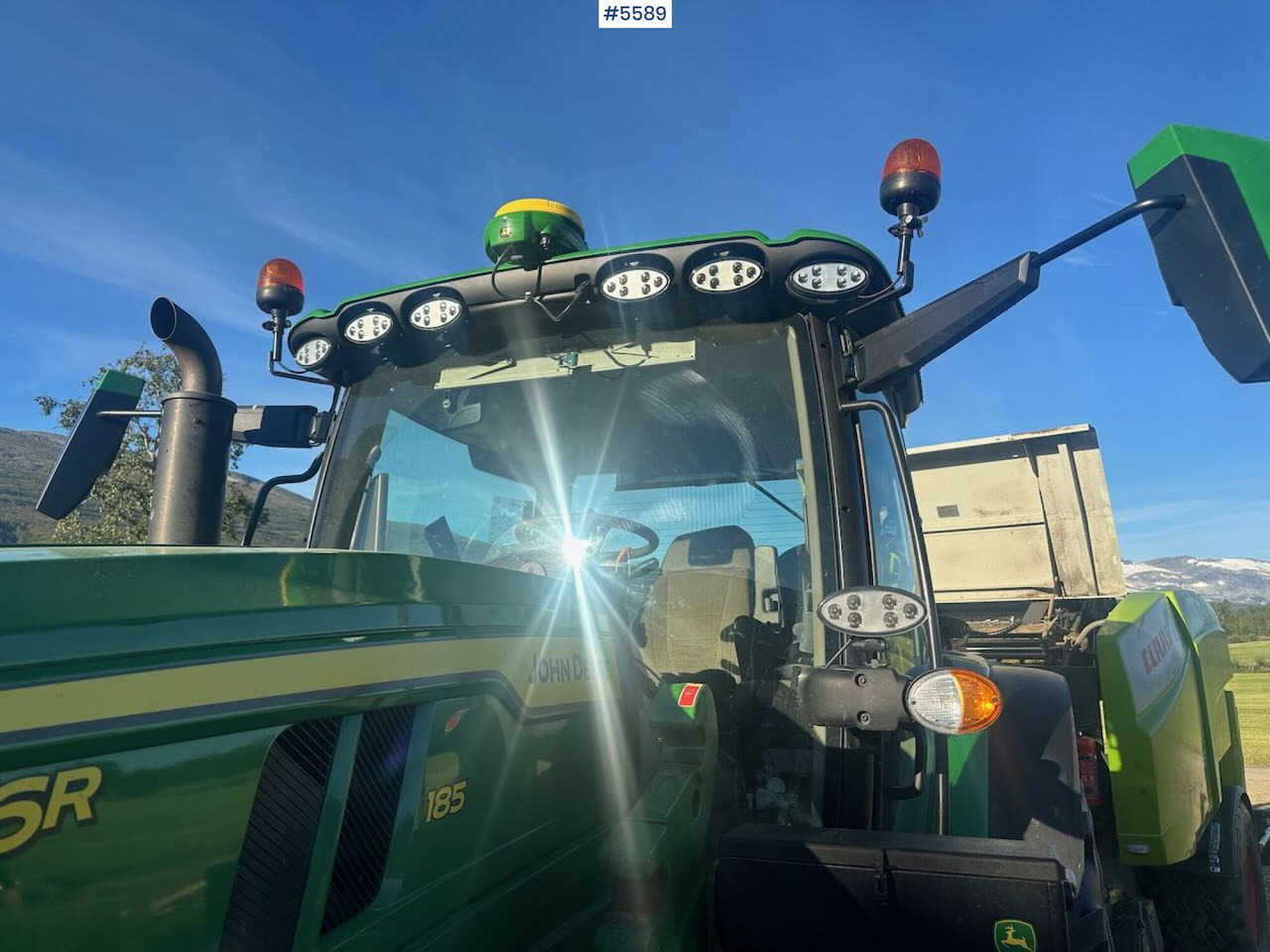 2024 John Deere 6R 185 4x4 tractor w/ front loader, GPS and winter tires. WATCH VIDEO - Tracteur agricole: photos 4 2024 John Deere 6R 185 4x4 tractor w/ front loader, GPS and winter tires. WATCH VIDEO - Tracteur agricole: photos 4