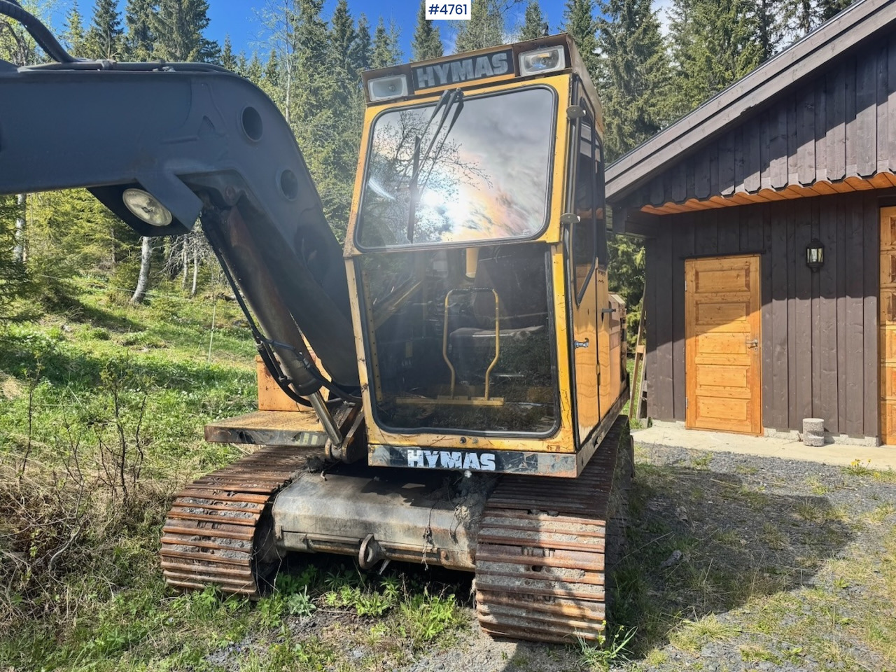Circa 1990 Hymas 82R Crawler excavator w/ 2 buckets. - Pelle: photos 3 Circa 1990 Hymas 82R Crawler excavator w/ 2 buckets. - Pelle: photos 3