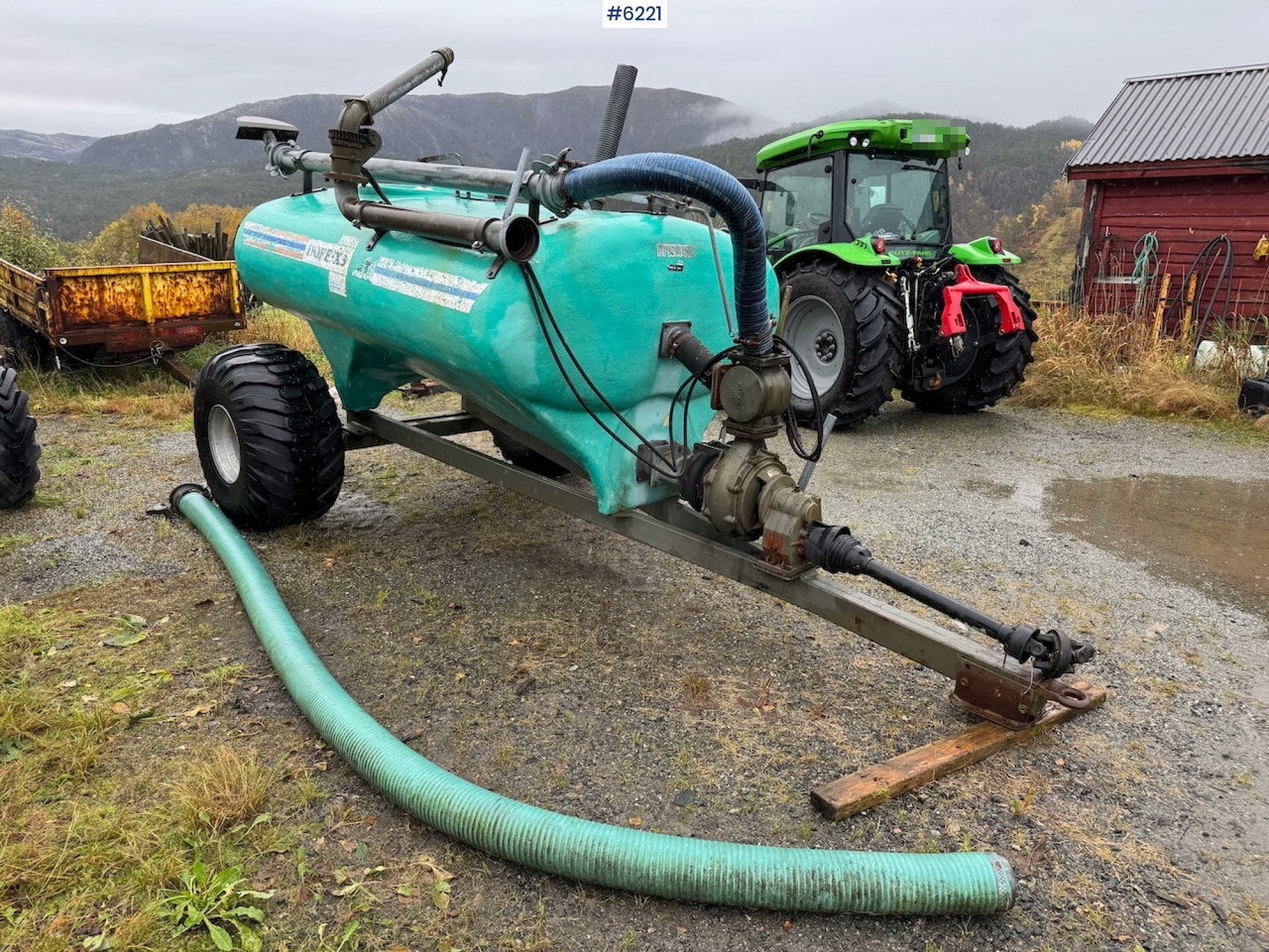 Doff X3 with high-pressure pump and cannon - Tonne à lisier: photos 3 Doff X3 with high-pressure pump and cannon - Tonne à lisier: photos 3