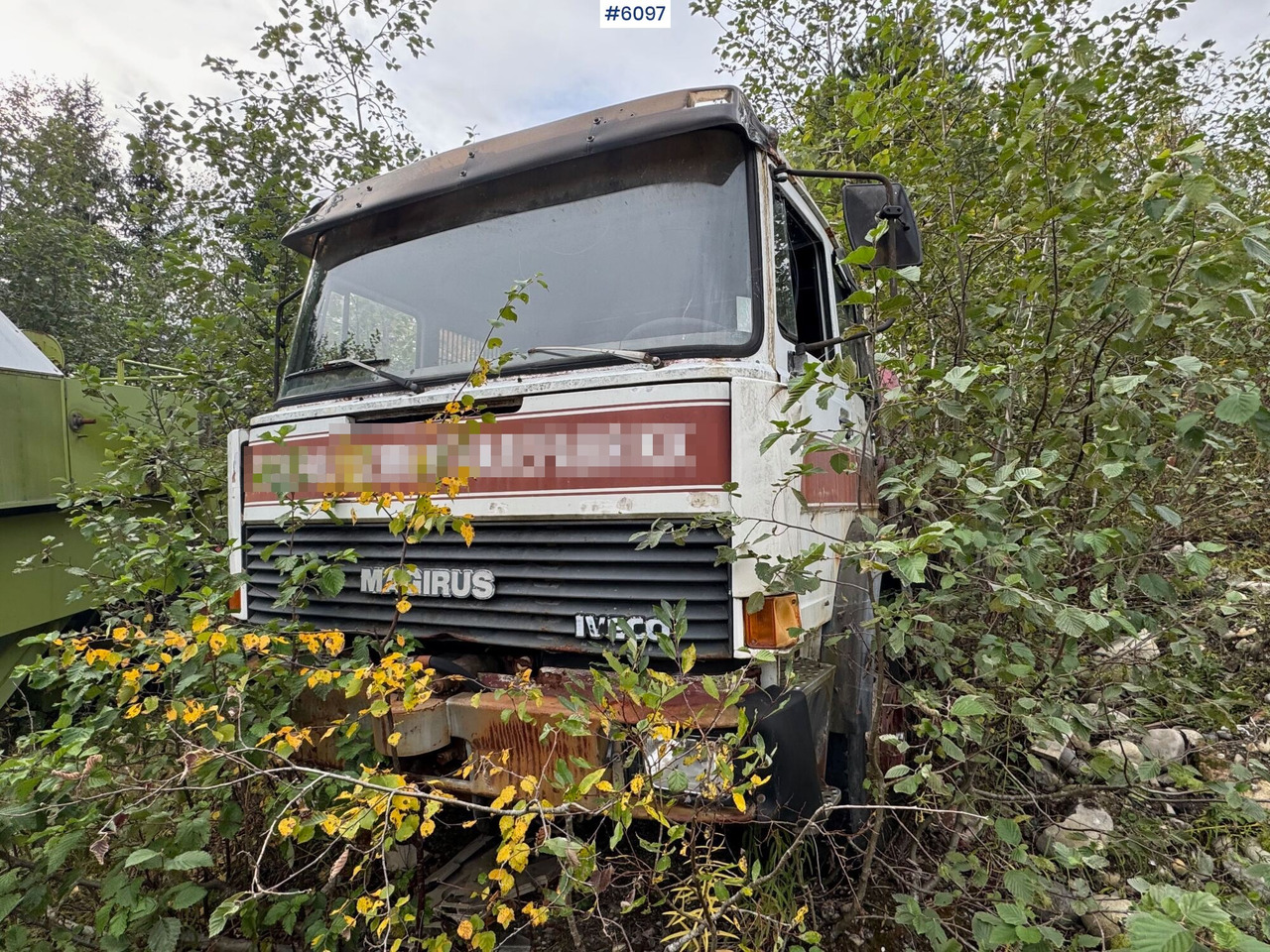 Iveco 256 M 19 FL (Magirus-Deutz) concrete truck. Partially a repair project. - Camion malaxeur: photos 3 Iveco 256 M 19 FL (Magirus-Deutz) concrete truck. Partially a repair project. - Camion malaxeur: photos 3
