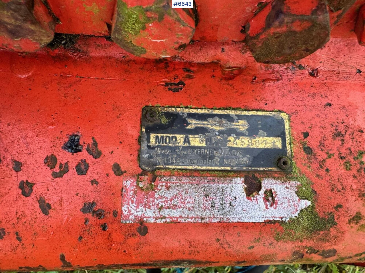 Kverneland Mod A 3 skjærs plog - Outils du sol: photos 3 Kverneland Mod A 3 skjærs plog - Outils du sol: photos 3