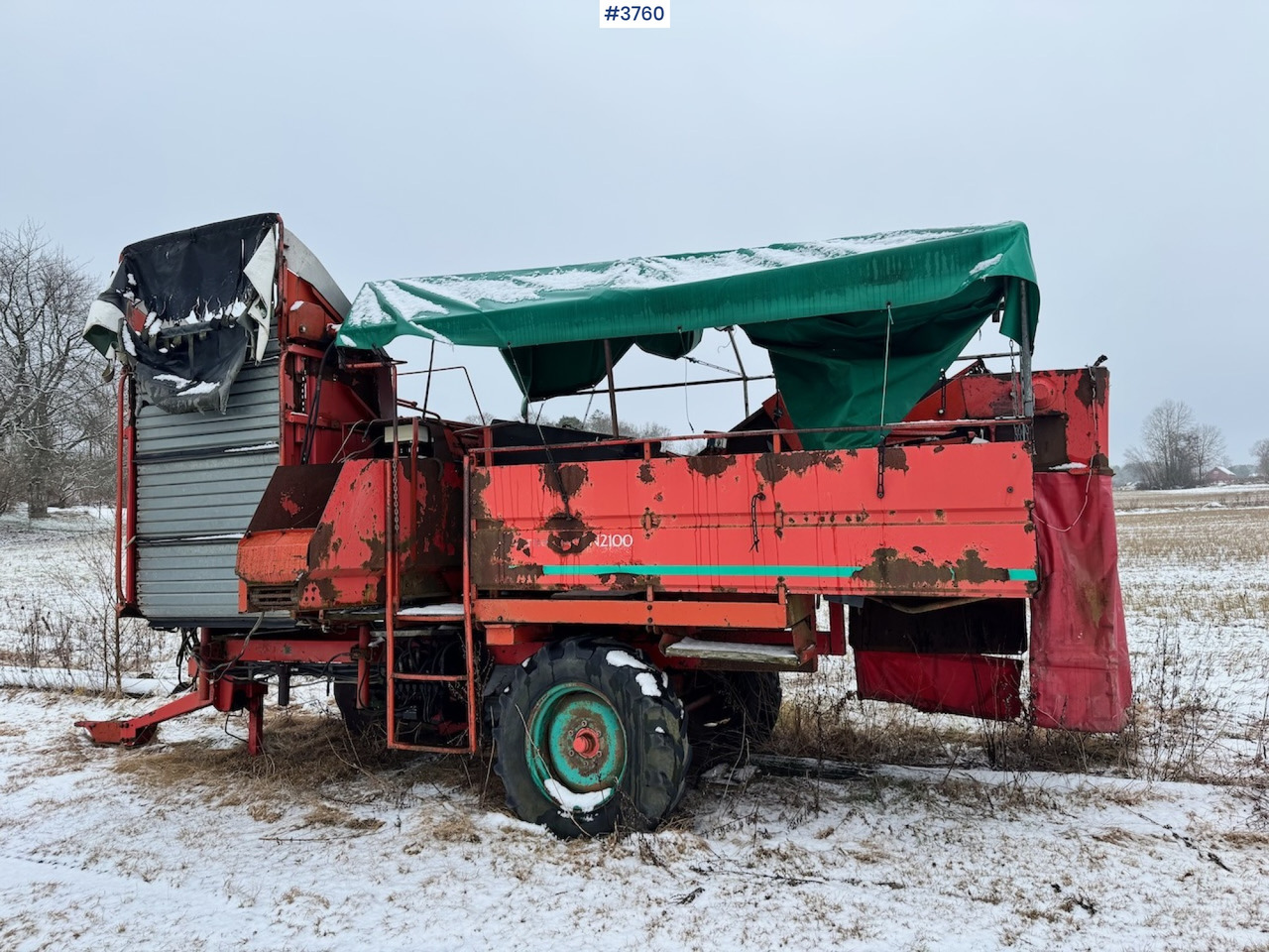 Kverneland N2100 Potetopptaker with Kverneland desmantling machine. - Arracheuse de pommes de terre: photos 3 Kverneland N2100 Potetopptaker with Kverneland desmantling machine. - Arracheuse de pommes de terre: photos 3