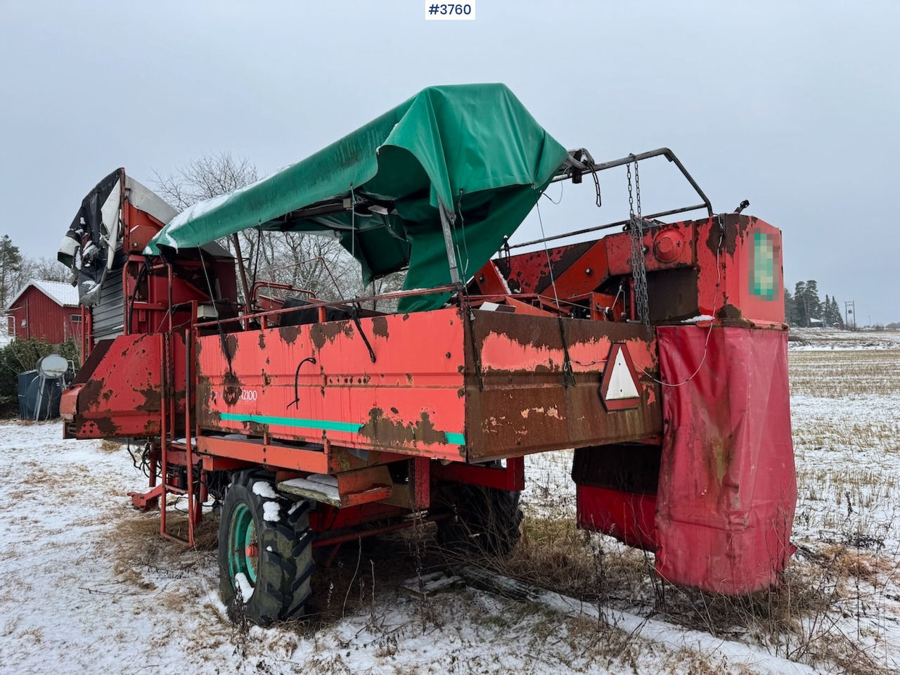 Kverneland N2100 Potetopptaker with Kverneland desmantling machine. - Arracheuse de pommes de terre: photos 4 Kverneland N2100 Potetopptaker with Kverneland desmantling machine. - Arracheuse de pommes de terre: photos 4