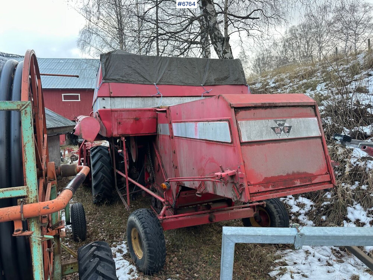 Moissonneuse-batteuse Massey-Ferguson 186-6 Combine harvester.: photos 7