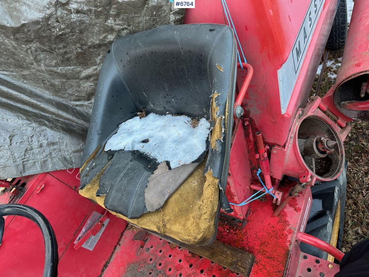 Moissonneuse-batteuse Massey-Ferguson 186-6 Combine harvester.: photos 9