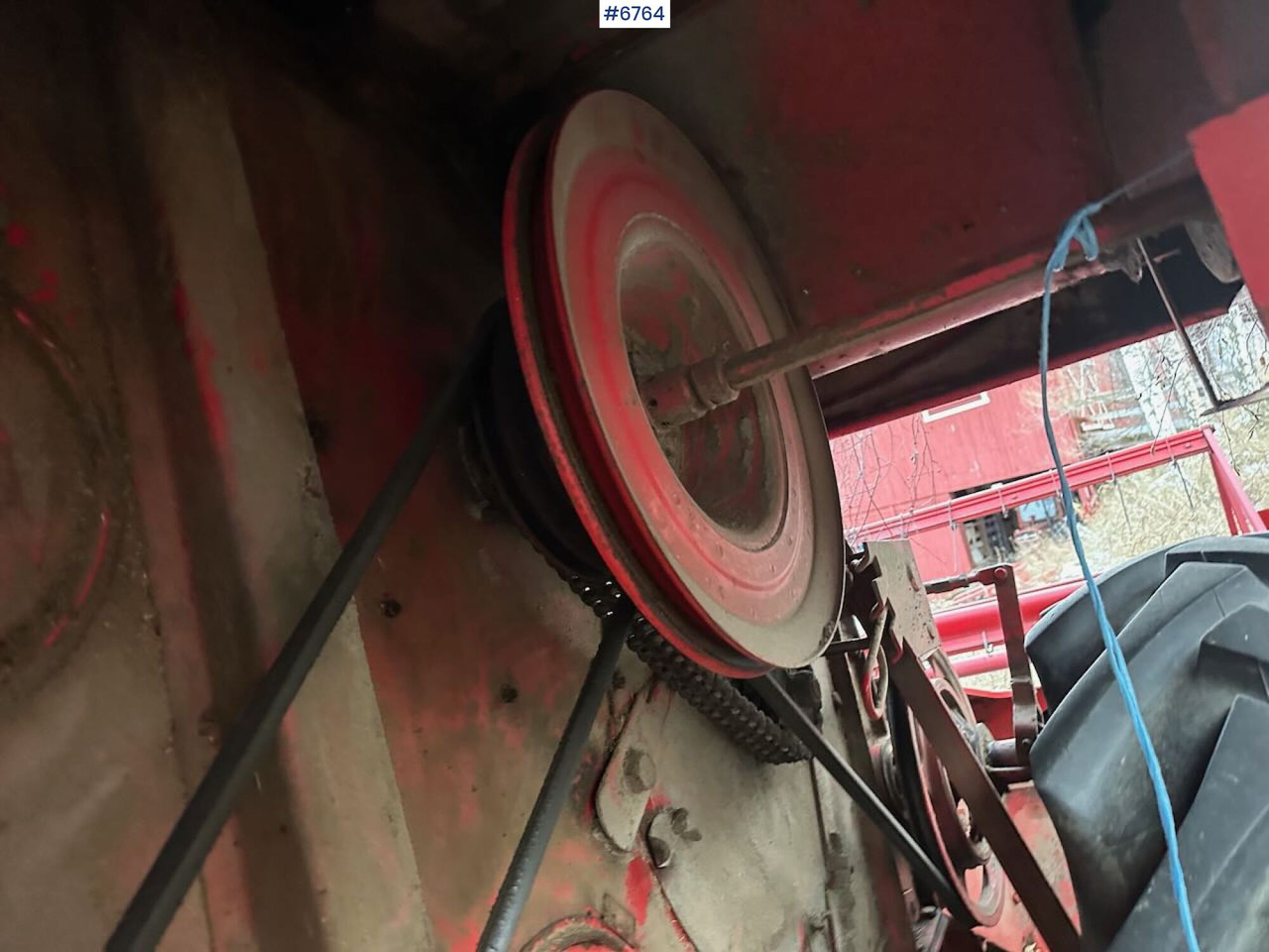 Moissonneuse-batteuse Massey-Ferguson 186-6 Combine harvester.: photos 23