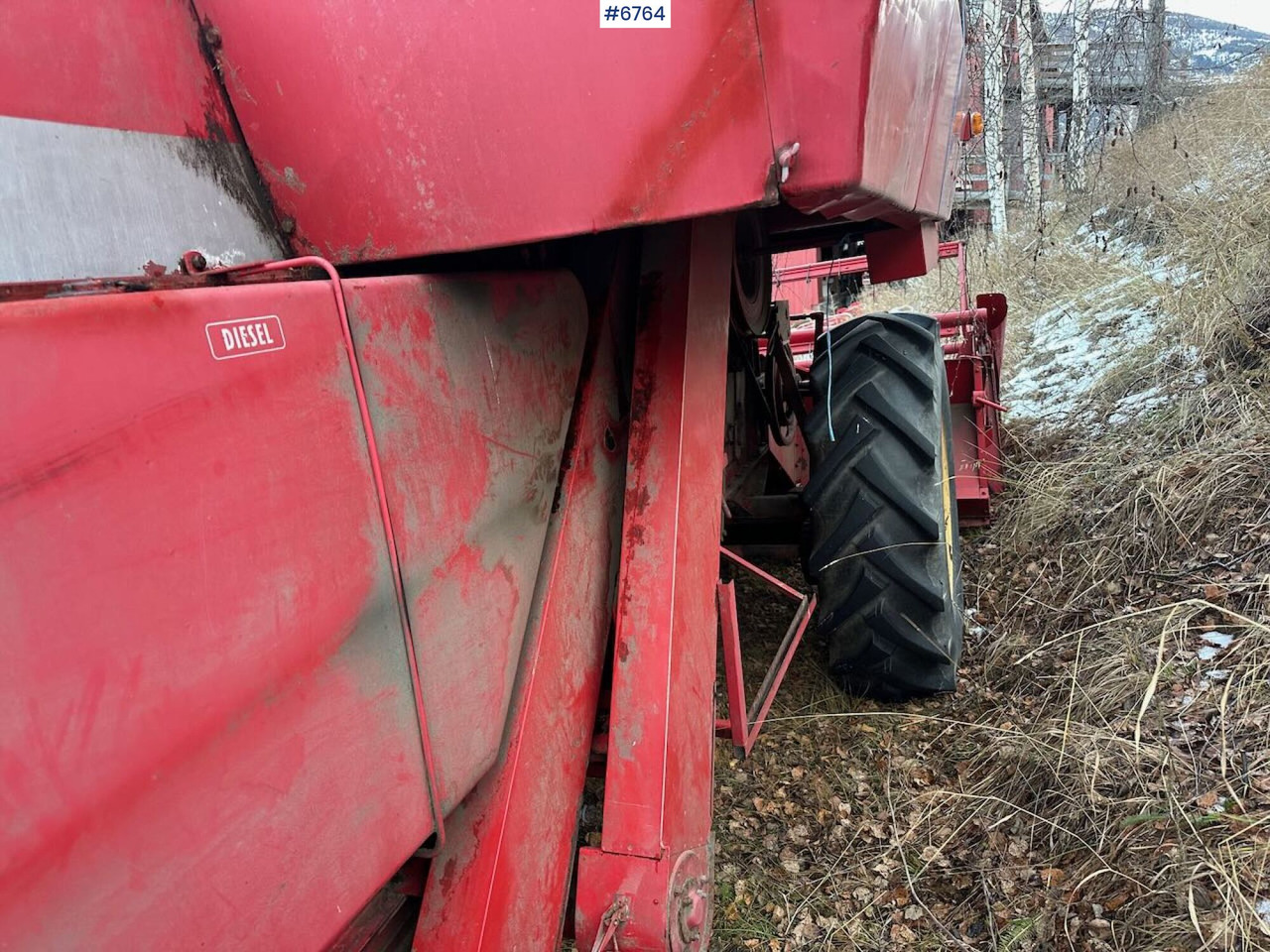Moissonneuse-batteuse Massey-Ferguson 186-6 Combine harvester.: photos 27