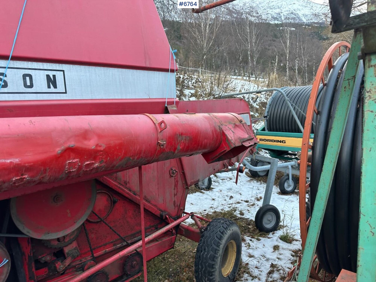 Moissonneuse-batteuse Massey-Ferguson 186-6 Combine harvester.: photos 24