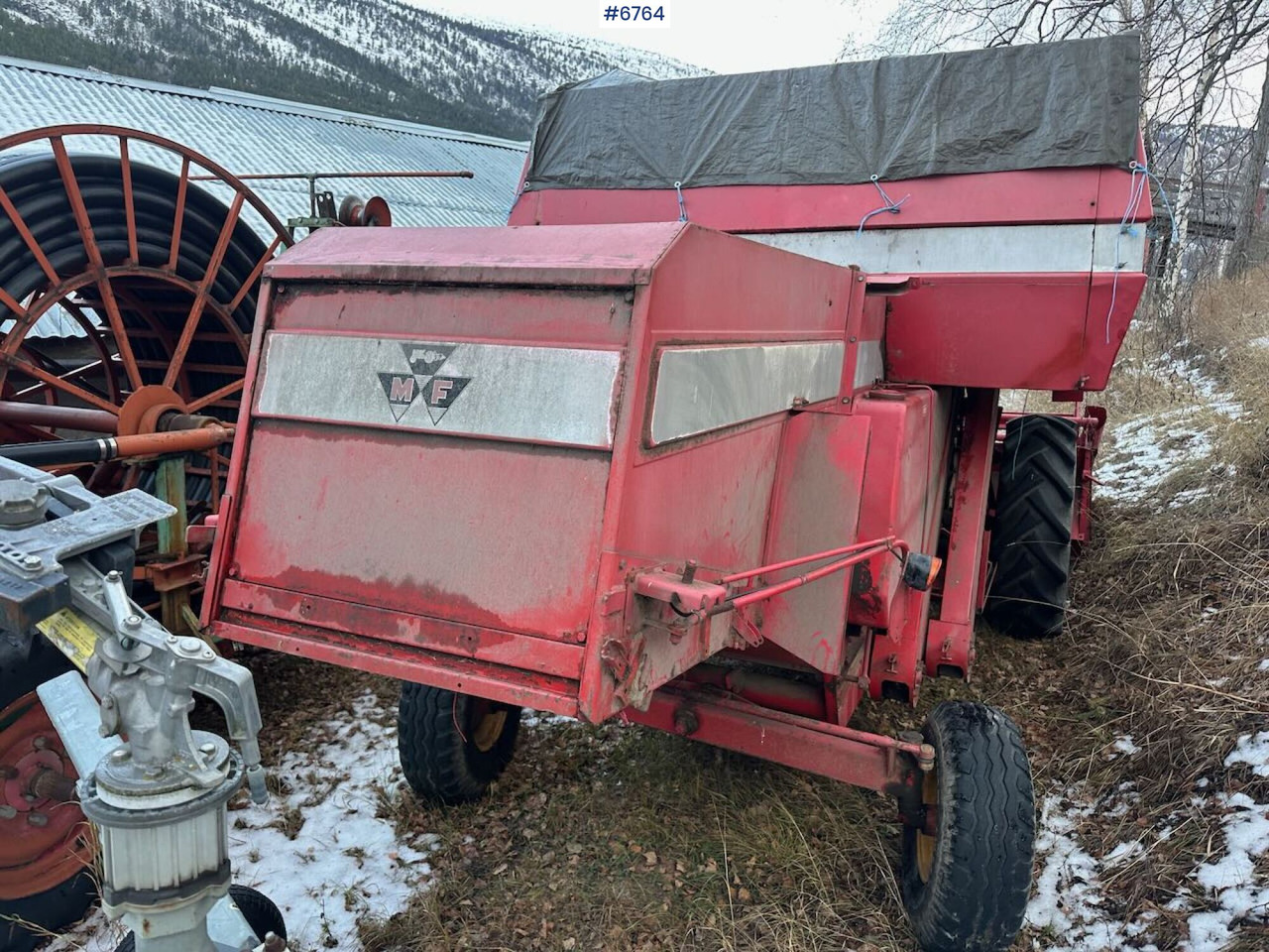 Moissonneuse-batteuse Massey-Ferguson 186-6 Combine harvester.: photos 6