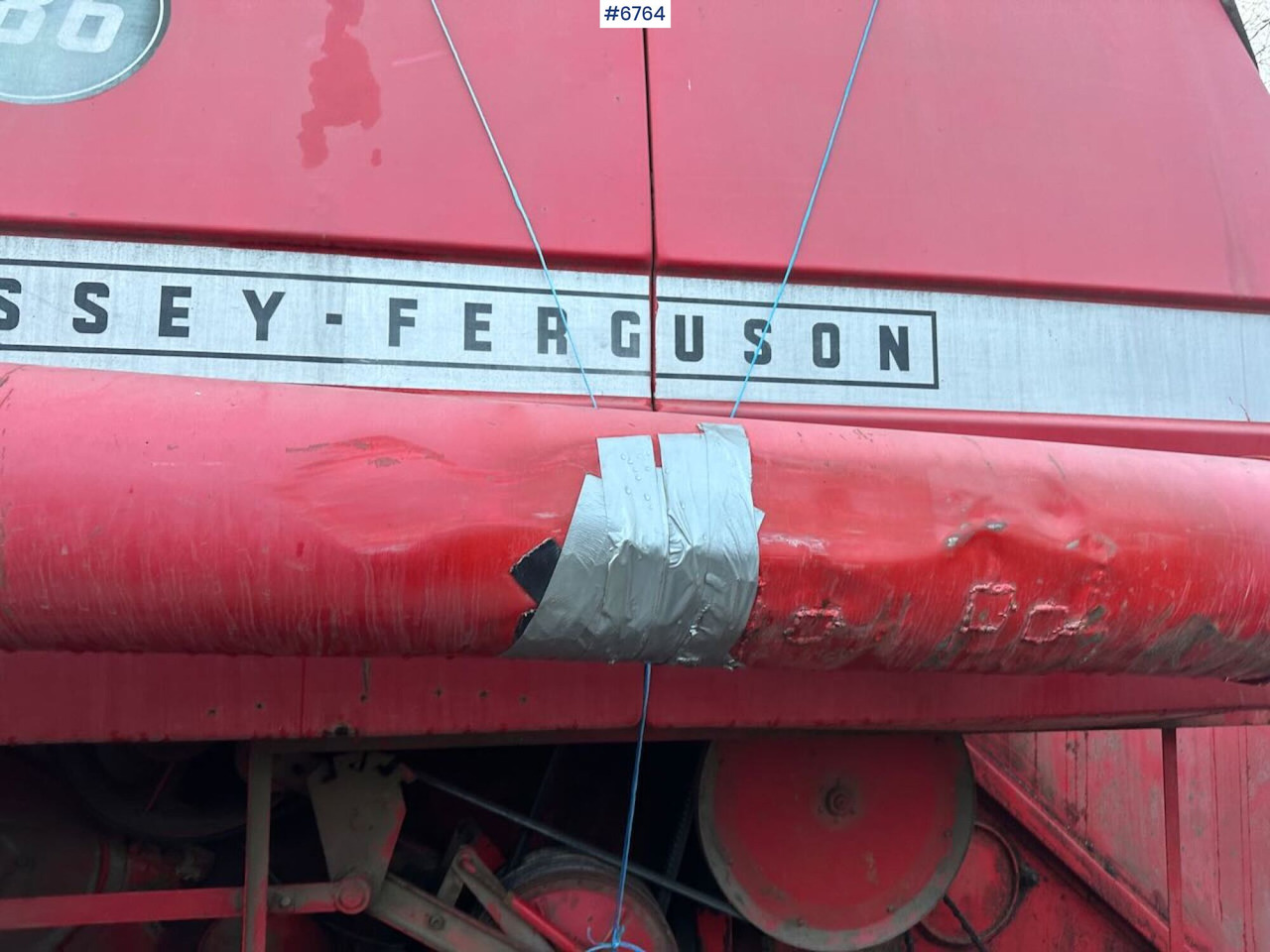 Moissonneuse-batteuse Massey-Ferguson 186-6 Combine harvester.: photos 25