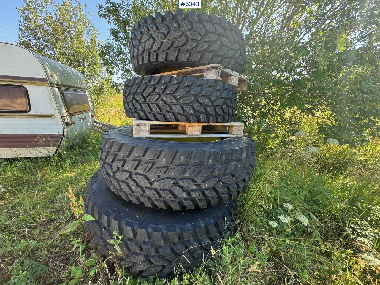 Nokian tires – complete set with rims - Roue complète pour Tracteur agricole: photos 3 Nokian tires – complete set with rims - Roue complète pour Tracteur agricole: photos 3