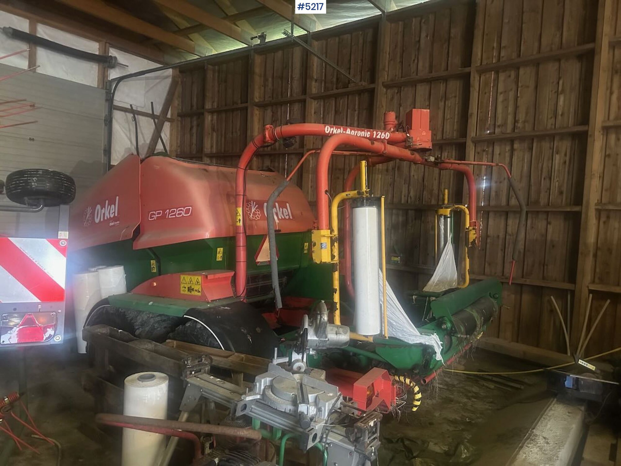 Orkel 1260 round baler - Matériel de fenaison: photos 2 Orkel 1260 round baler - Matériel de fenaison: photos 2
