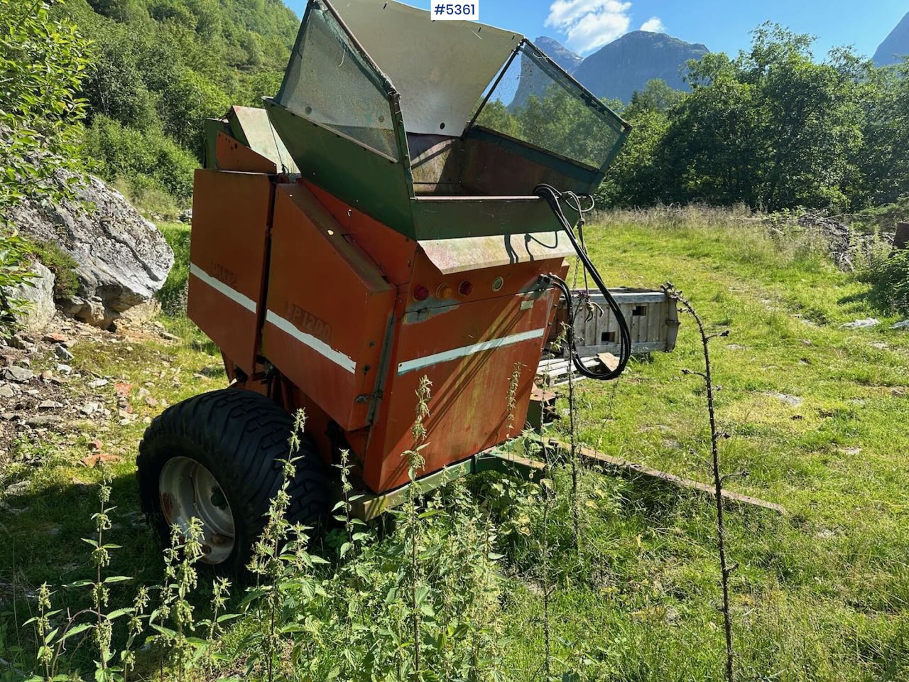 Orkel GP 1200 round baler. - Matériel de fenaison: photos 1 Orkel GP 1200 round baler. - Matériel de fenaison: photos 1