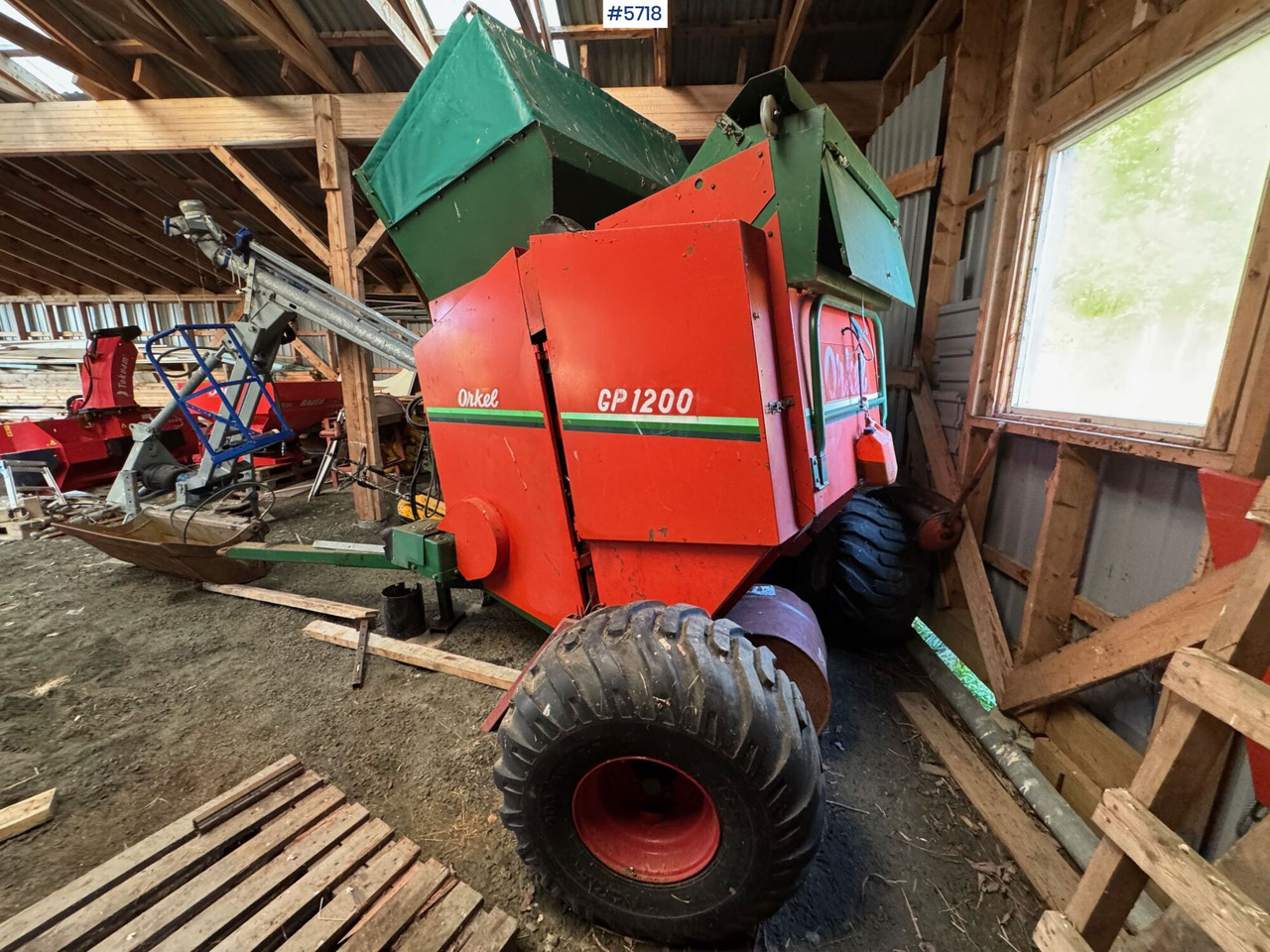 Orkel GP1200 Round Baler - Matériel de fenaison: photos 1 Orkel GP1200 Round Baler - Matériel de fenaison: photos 1