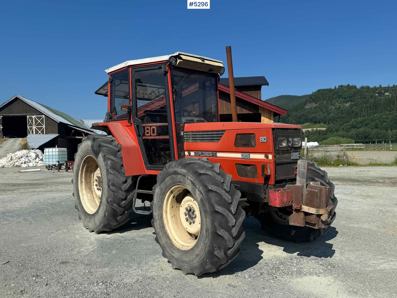 SAME explorer 80 tractor. WATCH VIDEO! - Tracteur agricole: photos 1 SAME explorer 80 tractor. WATCH VIDEO! - Tracteur agricole: photos 1