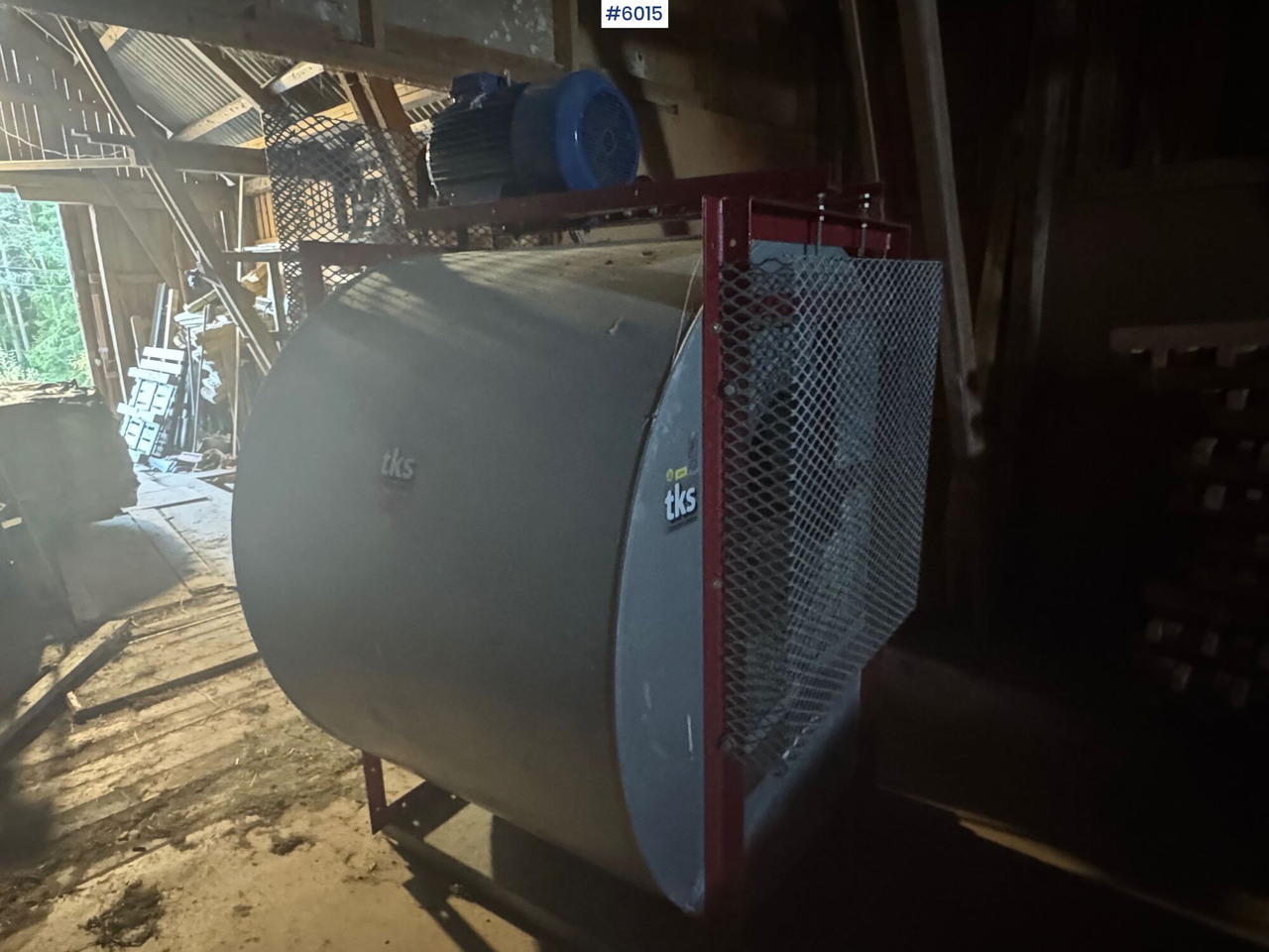 TKS hay dryer w/ cannon and telescopic tube - Matériel de fenaison: photos 1 TKS hay dryer w/ cannon and telescopic tube - Matériel de fenaison: photos 1