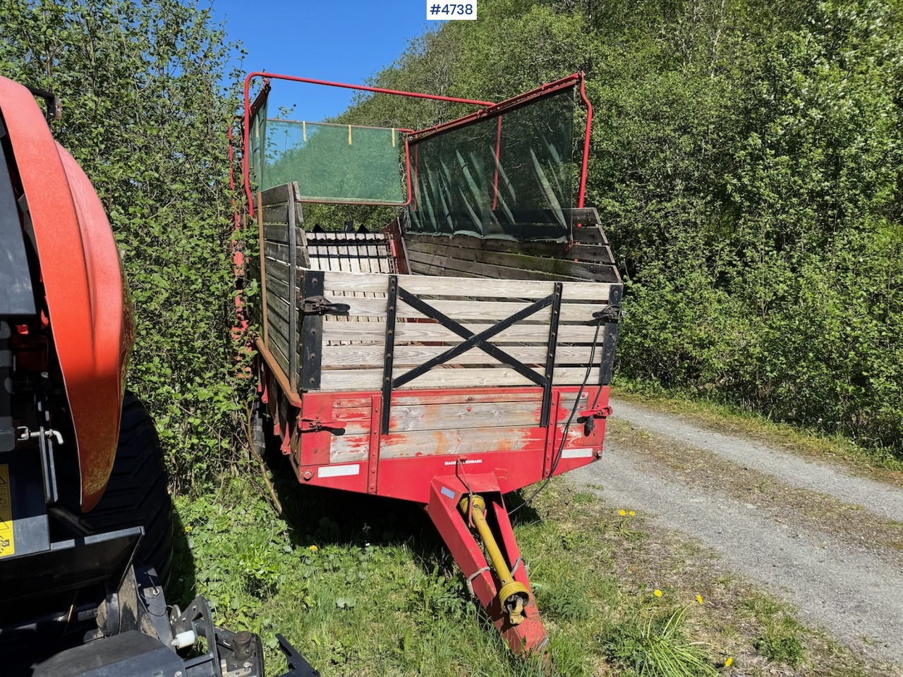 Matériel de fenaison Tim Combi-wagon 35 N w/casting roller and net: photos 8